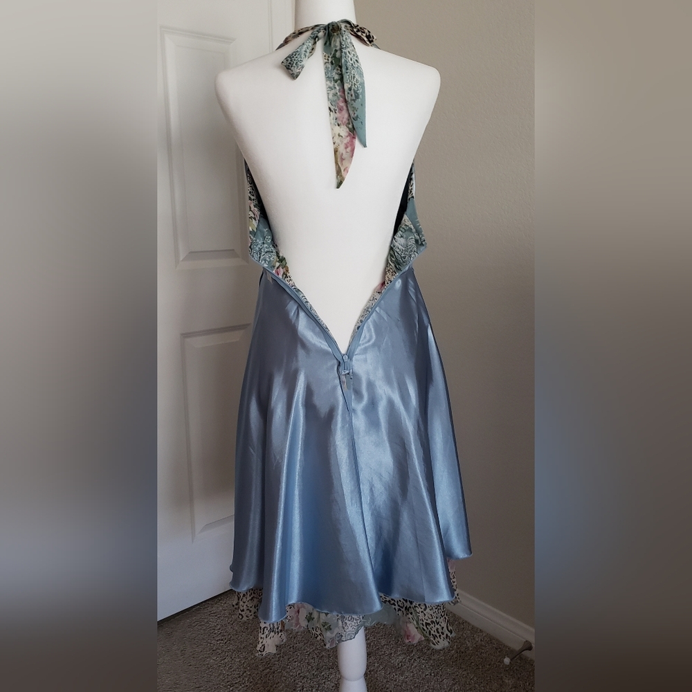 DRESSBARN LINED HAULTER SUMMER DRESS IN SIZE 4 - Picture 8 of 11